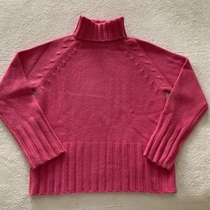 Old Navy Pink Super Soft Turtleneck Sweater L